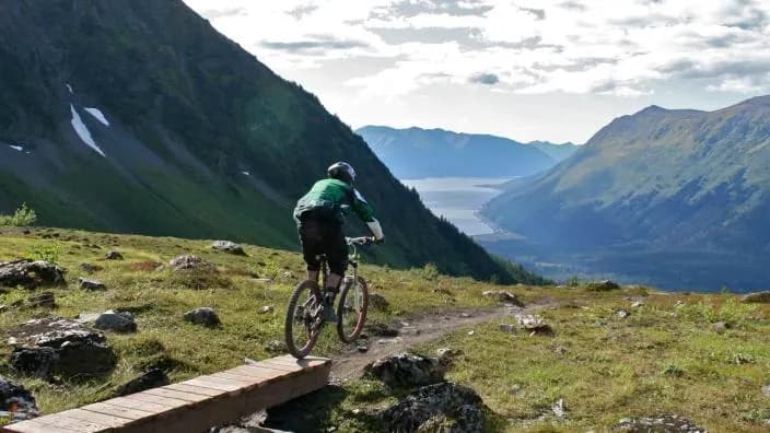 Alyeska Bike Park mountain biking