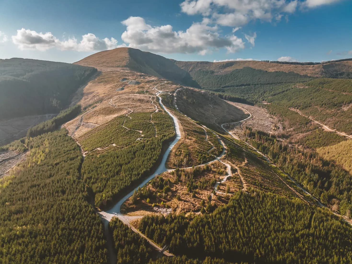 DYFI Bike Park mountain biking