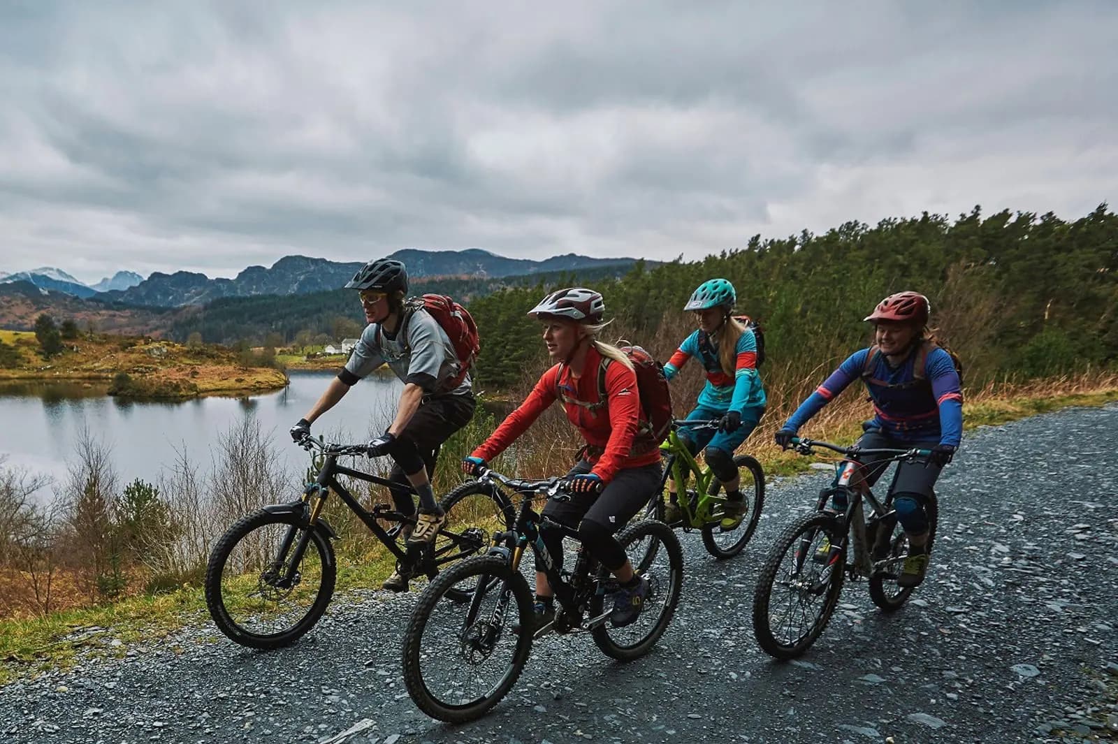 Gwydir Forest Park mountain biking