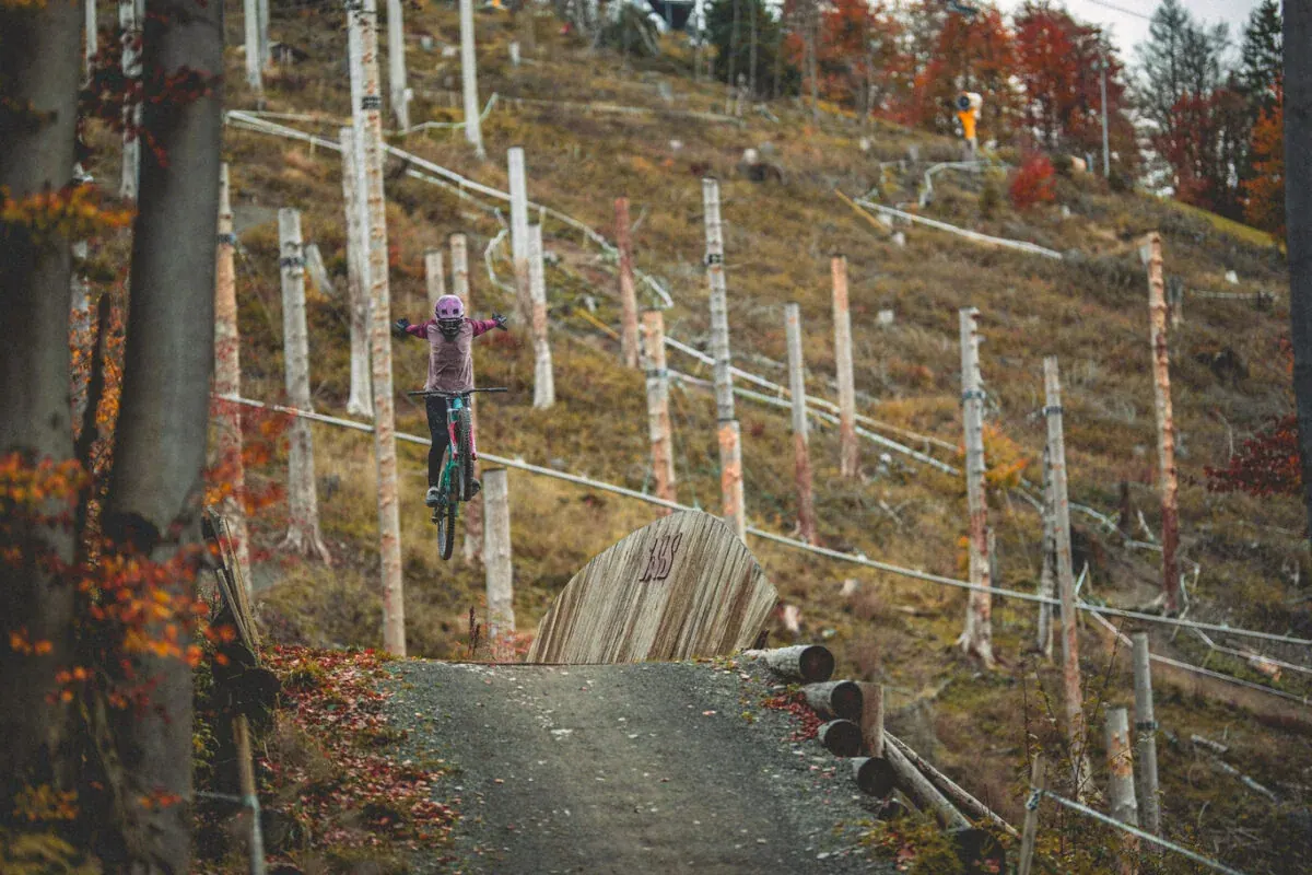 Bikepark Winterberg chairlift and trails