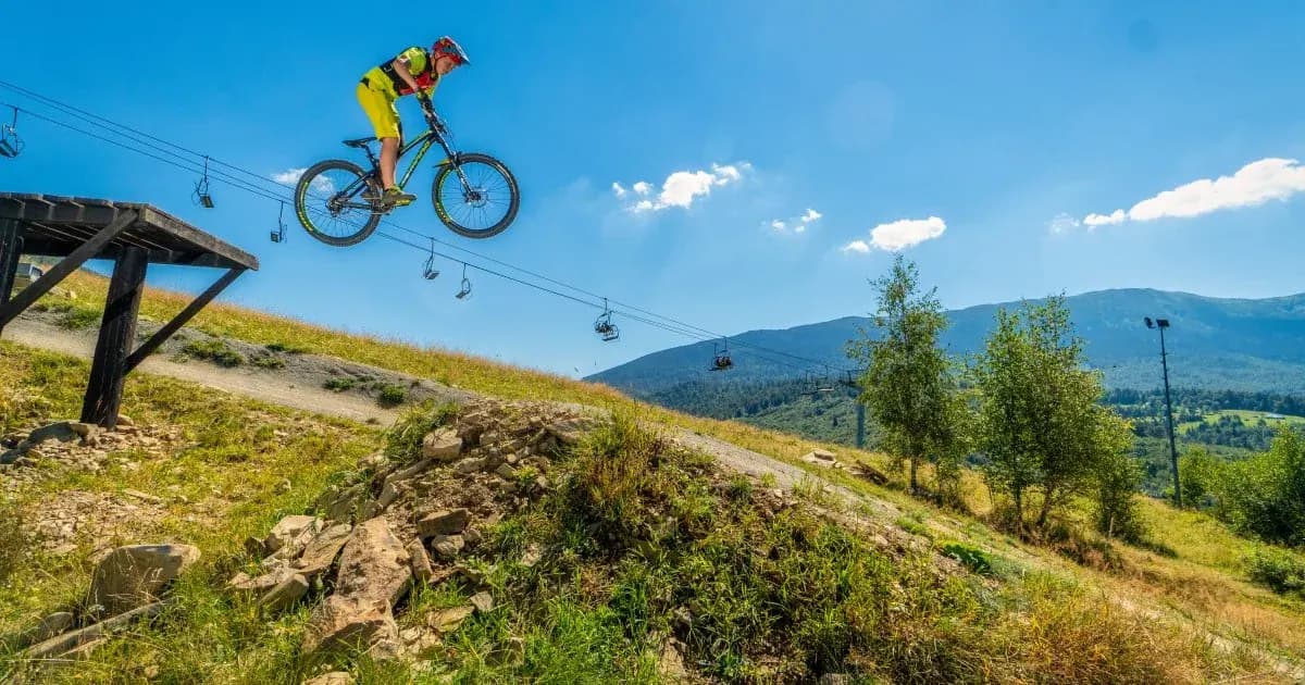 PKL Bike Park Mosorny Groń mountain biking
