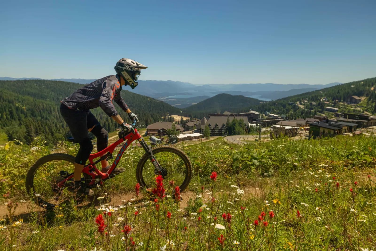 Schweitzer Mountain Bike Park mountain biking